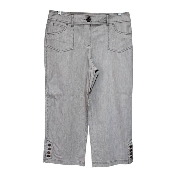 Style & Co. Pants - Style Co. Capri Pants Womens Size 10 Black White NWT